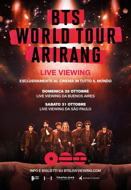 BTS WORLD TOUR `ARIRANG` LIVE VIEWING IN SAO PAULO